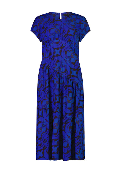 Azure Print Dress