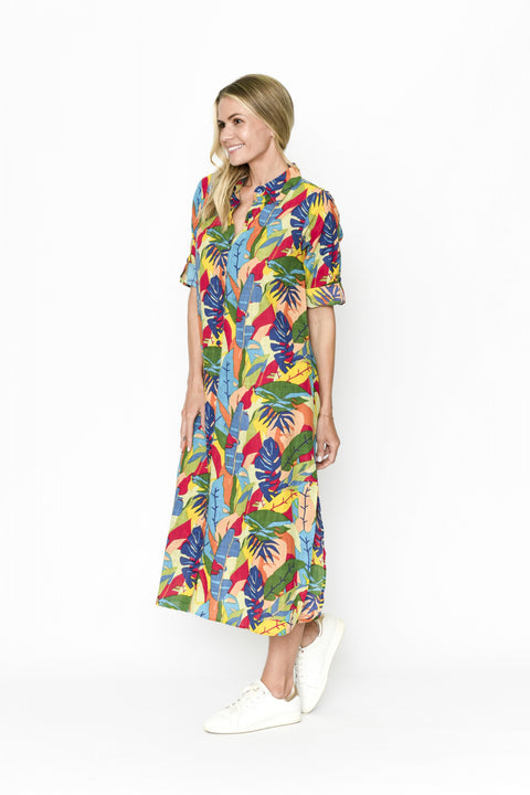 Print Sofia Shirt Dress