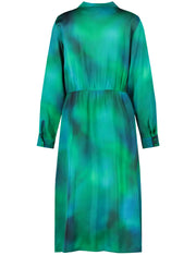 Blue/Green Variegated Dress