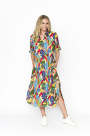 Print Sofia Shirt Dress