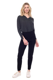 Black Boss Slim Ankle Pant