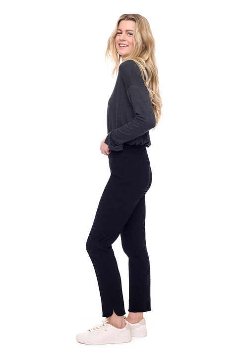 Black Boss Slim Ankle Pant