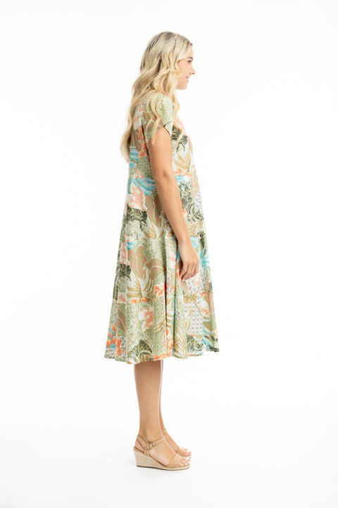 Print Algarve Dress