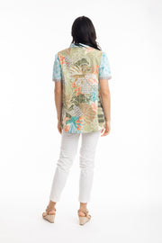 Print Algave Patch Shirt