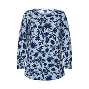 Indigo Petal Power Swing Coretta Top