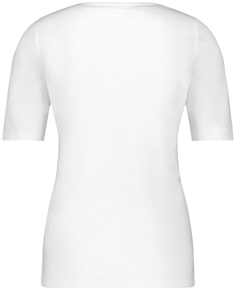 White Organic Cotton Essential T Shirt