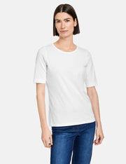 White Organic Cotton Essential T Shirt