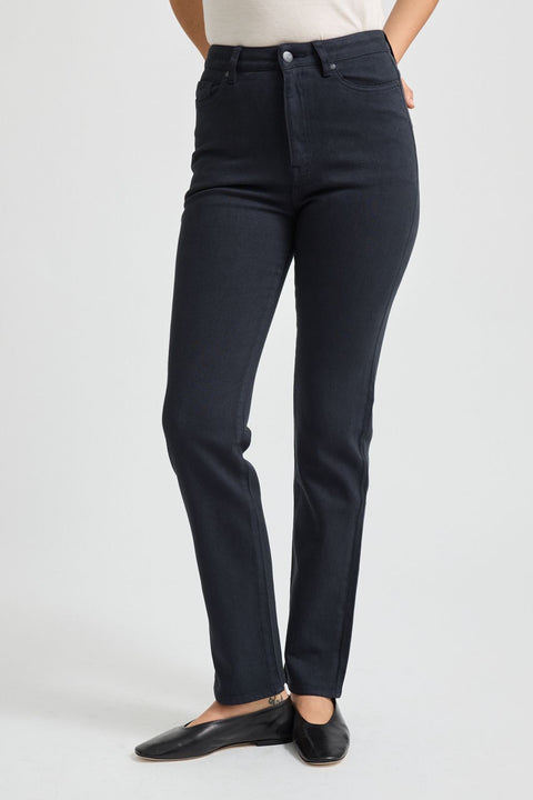 Ink High Rise Straight Jean
