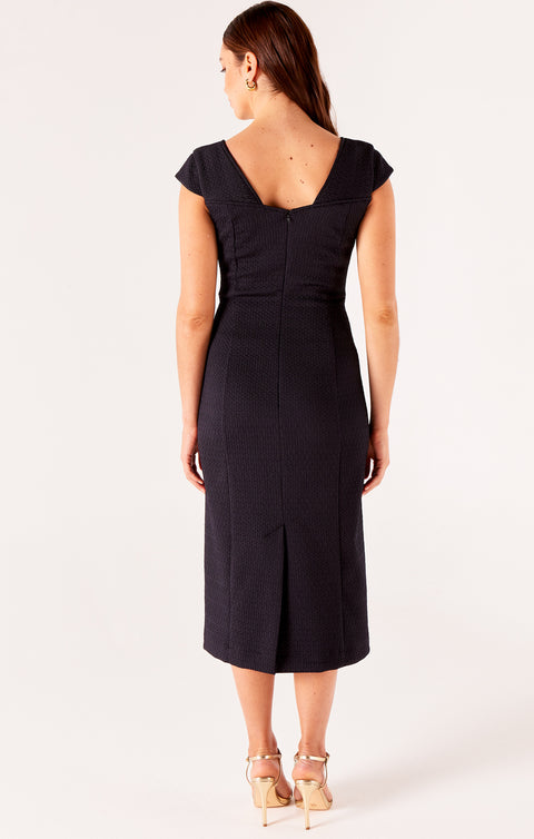 Navy Imperial House Dress