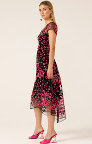 Pink/Black Joan Orchid Dress