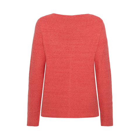 Soft Red Monsoon Cardi