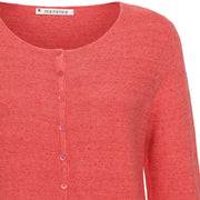 Soft Red Monsoon Cardi