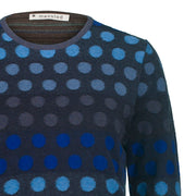 Navy Polka Spot Jumper