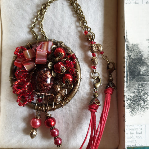 Handmade Ruby Necklace
