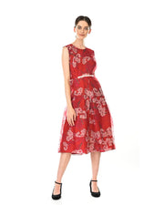 Cherry Blossom Print Ellen Dress